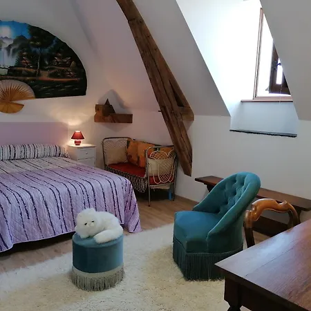Frühstückspension Chambre Spacieuse Et Confortable Proche Musee De L'ardoise Avec Equipements Teletravail - Fr-1-600-229